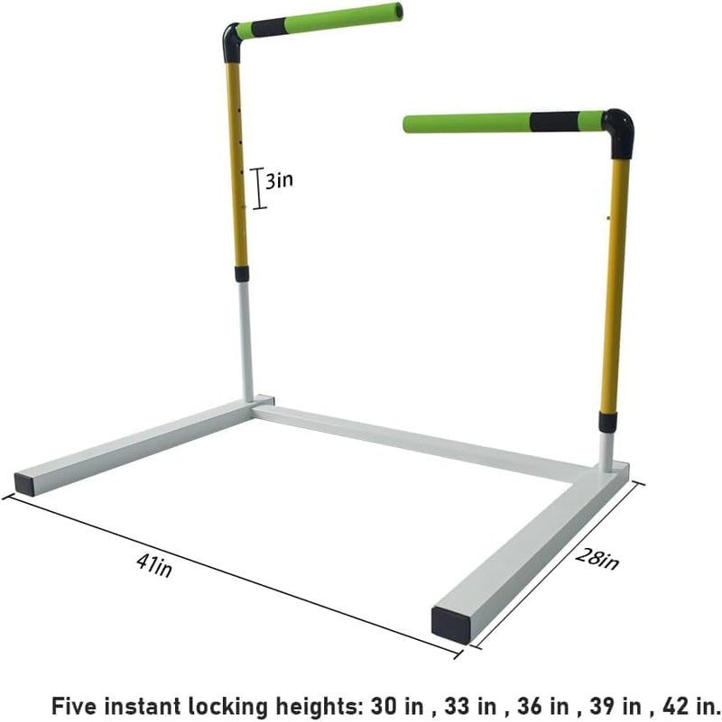Morimoe Adjustable Height Training Hurdle Newly Upgraded Injury-Reducing Track & Field Hurdles for Athletes & Adults - Image 5